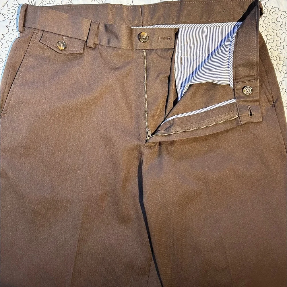 Brooks Brothers Brown Dress Pants - Picture 4 of 12